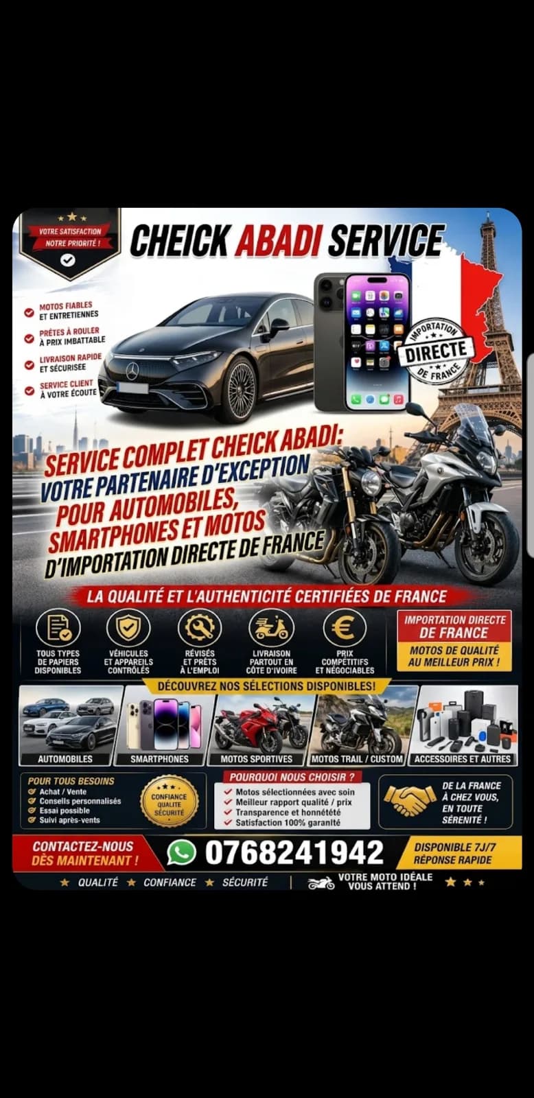 Chez cheick abadi service